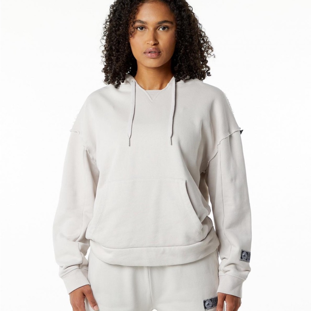 Alphalete very terry hoodie moonstone size large worn once